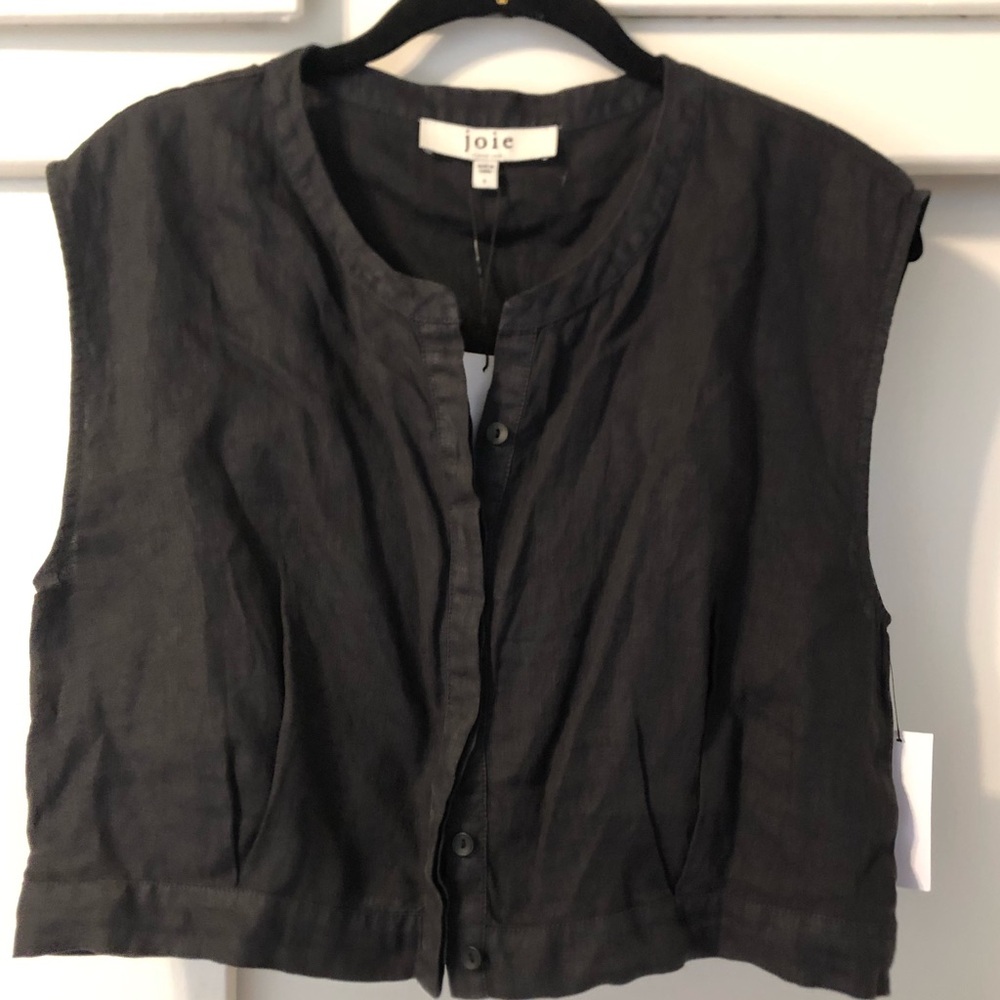 Joie - Marci Linen Top - LG NWT